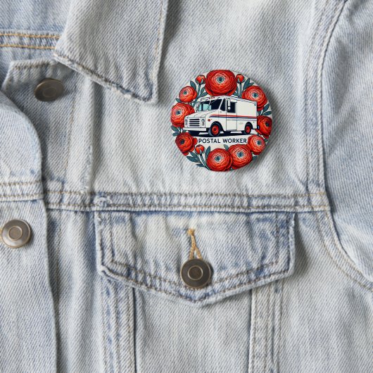 Postarbeiter Button (Beispiel)