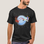 Postarbeiter Christmas Mail Truck Funny Mailman G T-Shirt (Vorderseite)