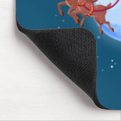 Postarbeiter Christmas Mail Truck Funny Mailman Mousepad (Ecke)