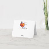 Postarbeiter Day Grußkarte Mailman & Boxen Feiertagskarte (Rückseite)