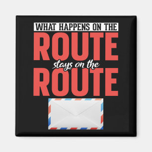 Postarbeiter Funny Mail Carrier Magnet