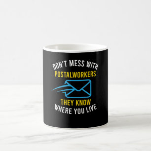 Postarbeiter-Geschenk für Mailman Kaffeetasse