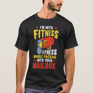 Postarbeiter Ich bin in Fitness Gesamtes Paket Mai T-Shirt