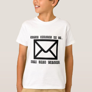 Postarbeiter machen das... Mit Ihrem Paket. T-Shirt