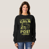 Postarbeiter Mail Carrier Mailman Post Office Sweatshirt (Vorne ganz)