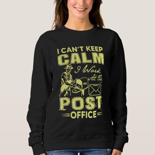 Postarbeiter Mail Carrier Mailman Post Office Sweatshirt (Vorderseite)