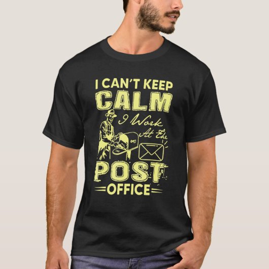 Postarbeiter Mail Carrier Mailman Post Office T-Shirt (Vorderseite)