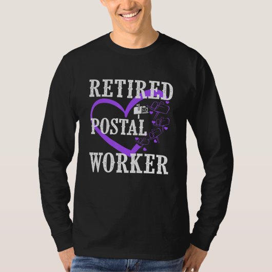 Postarbeiter Mailman-Altersversorgung 2 T-Shirt (Vorderseite)