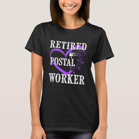 Postarbeiter Mailman-Altersversorgung 2 T-Shirt (Vorderseite)