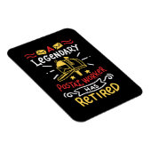 Postarbeiter Mailman-Altersvorsorge-Geschenk Magnet (Rechte Seite)