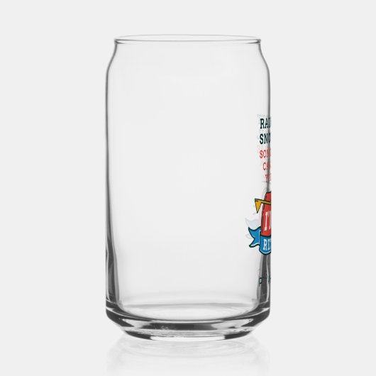 Postarbeiter Mailman Retirement Custom Dosenglas (Rechts)