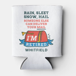 Postarbeiter Mailman Retirement Custom Dosenkühler