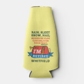 Postarbeiter Mailman Retirement Custom Flaschenkühler (Vorderseite)