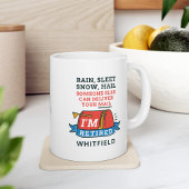 Postarbeiter Mailman Retirement Custom Jumbo-Tasse