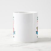 Postarbeiter Mailman Retirement Custom Jumbo-Tasse (Vorderseite)