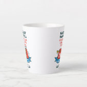 Postarbeiter Mailman Retirement Custom Milchtasse (Vorderseite)