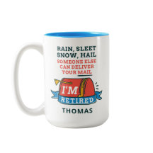 Postarbeiter Mailman Retirement Custom