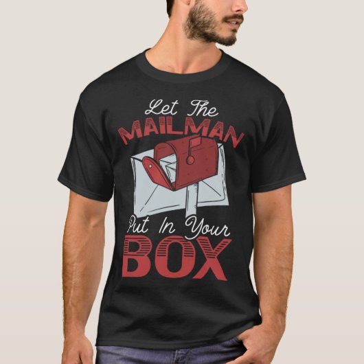 Postarbeiter Postversand Mail Escor T-Shirt (Vorderseite)