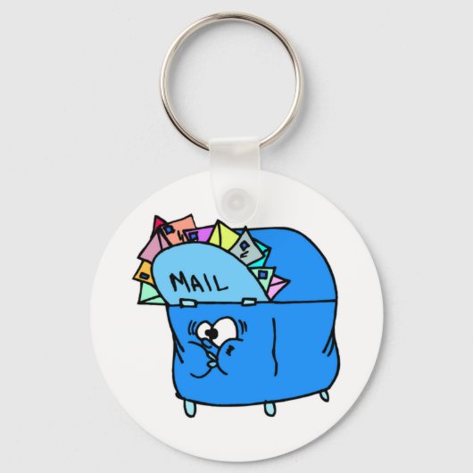 Postarbeiter-Schlüsselanhänger Schlüsselanhänger (Vorderseite)