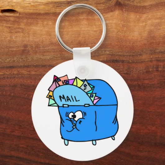 Postarbeiter-Schlüsselanhänger Schlüsselanhänger (Vorderseite)