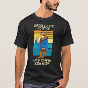 Postarbeiter Sloth Delivery Mailman T-Shirt