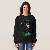 Postarbeiter tun es in jedem Wetter Sweatshirt (Vorne ganz)