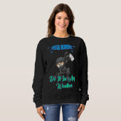 Postarbeiter tun es in jedem Wetter Sweatshirt (Vorne ganz)
