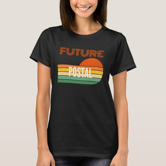 Postarbeiter , zukünftiger Postarbeiter T-Shirt (Vorderseite)