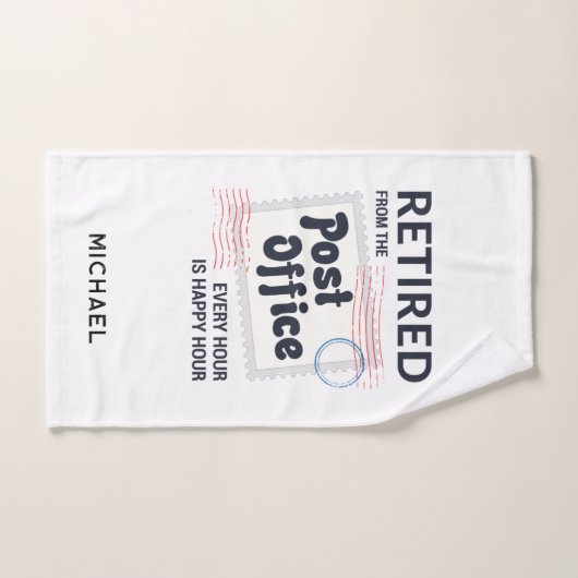 Postarbeiterrente Mailman Keepake Custom Handtuch (Handtuch)
