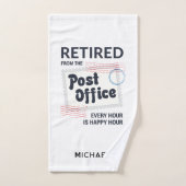 Postarbeiterrente Mailman Keepake Custom Handtuch (Handtuch)