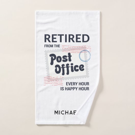 Postarbeiterrente Mailman Keepake Custom Handtuch (Handtuch)