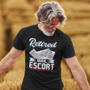 Postarbeiterruhestand Funny Remüde Mailman T-Shirt