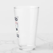 Postarbeiterruhestand Mailman Funny Glas (Links)