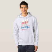 Postarbeiterruhestand Mailman Funny Hoodie (Vorne ganz)