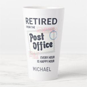 Postarbeiterruhestand Mailman Funny Milchtasse