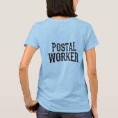 Postarbeiterruhestand Mailman Funny T-Shirt (Rückseite)