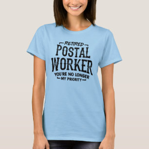 Postarbeiterruhestand Mailman Funny T-Shirt