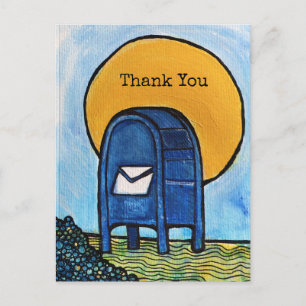 Postausgabe Postkarte