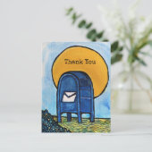 Postausgabe Postkarte (Stehend Vorderseite)