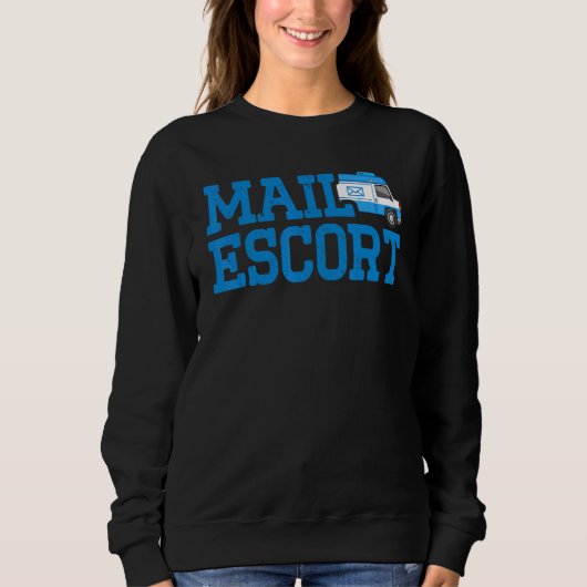 Postbediensteter Begleiter US-Post Briefträger Pos Sweatshirt (Vorderseite)