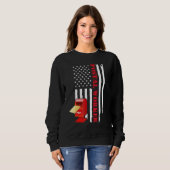 Postbediensteter Kunst Männer Frauen Postbote Post Sweatshirt (Vorne ganz)