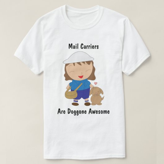 Postbeförderer Bewertung von Postarbeitern T-Shirt (Design vorne)