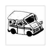 Postbeförderer Gummistempel (Prägung)