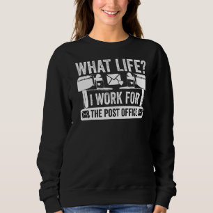 Postbeförderer Postleitzahl Lebensdauer der Post Sweatshirt