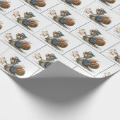 Postbote Geschenkpapier (Ecke)