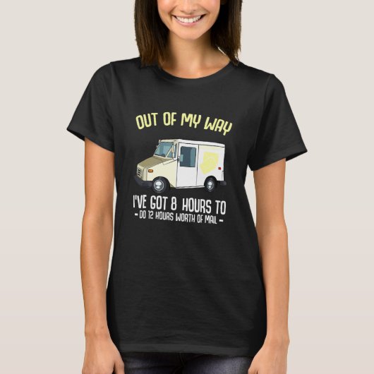 Postbote Postman Postman Postpost O T-Shirt (Vorderseite)