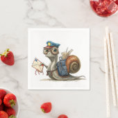 Postbote Serviette (Beispiel)