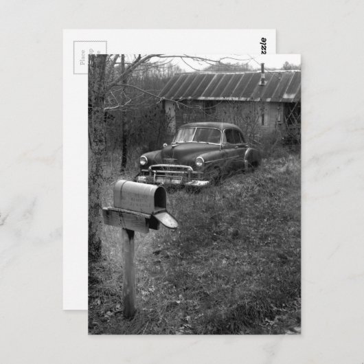 Postboxwagen Postkarte (Vorne/Hinten)