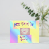 POSTCARD 14.05.03.07.01.MÜTTERTAG POSTKARTE (Stehend Vorderseite)