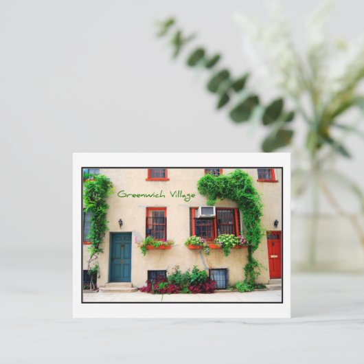 Postcard 6 - Greenwich Village, NYC Postkarte (Stehend Vorderseite)